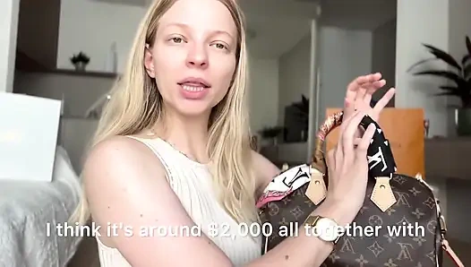 Роскошный шоппинг 12k $ Сильный дренаж