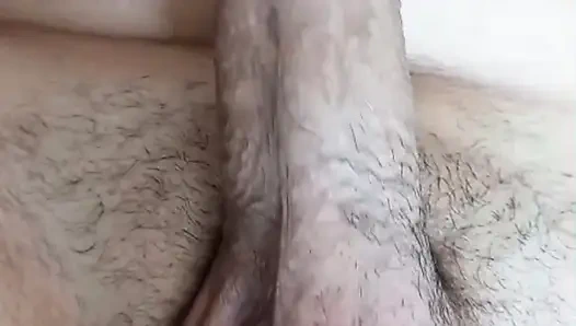 Asian Red Nails Bandaged Underneath Handjob - Close-Up Glans & Balls Tease + Creamy Belly Cum POV