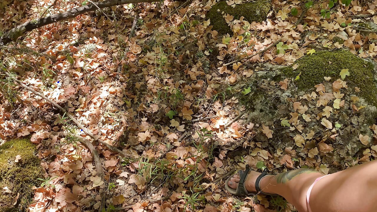 Cumshot in the Forest 4K