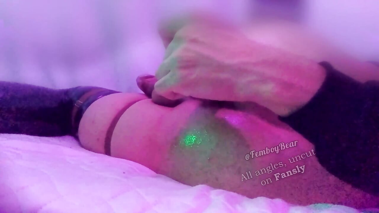 私のお尻が弄られているクローズアップ