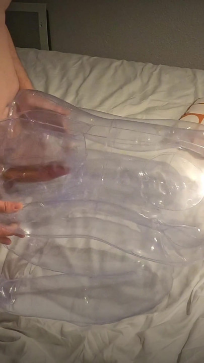 Unforgettable moment from "Erotic story of a man fucking and coming in a transparent lovedoll"