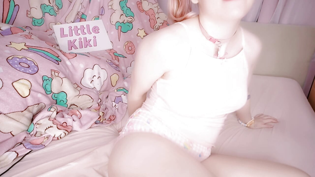 step Daughter cute tiny PAnties try on