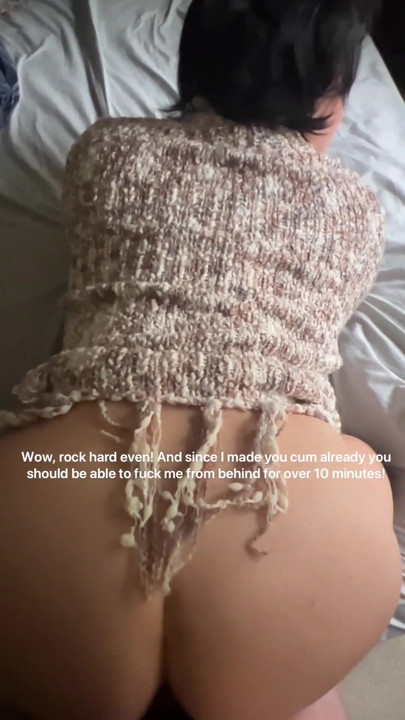 Unforgettable moment from "Stepmom tries to help stepson not premature cum"