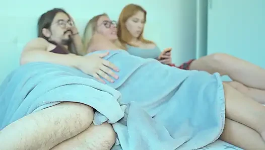 Fuck my StepMom while my StepSister watches, and then I cum in their mouths