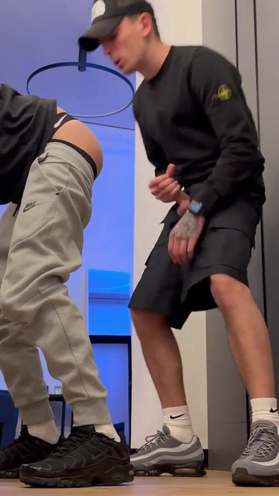 Emotional moment from "Two lads guy have fun"