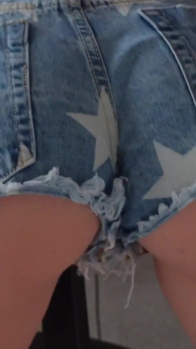 Iconic moment from "Humping Table! Female Rubbing Pussy and Moaning ASMR"