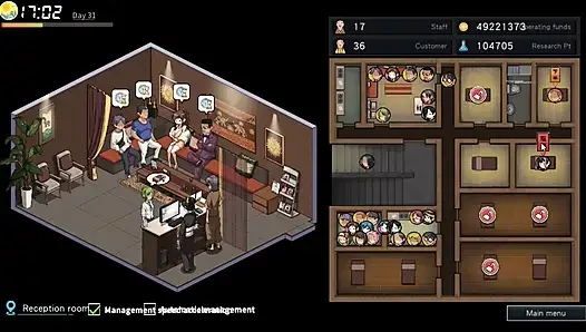 Şehvetli geleneksel masaj salonu - enon'un erotik masajı sekse dönüşüyor - hentai oyunu