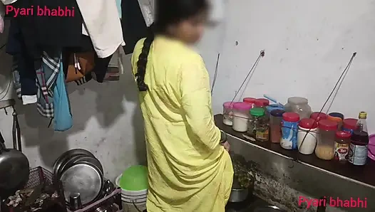 Big tits sister-in-law's doggy style ass fucking, cock sucked Hindi audio