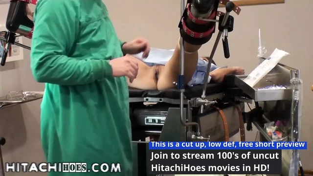 Freshman Alexa Rydell Gets Hitachi Magic Wand Orgasms By Doctor Tampa During Physical 4 College At HitachiHoesCom