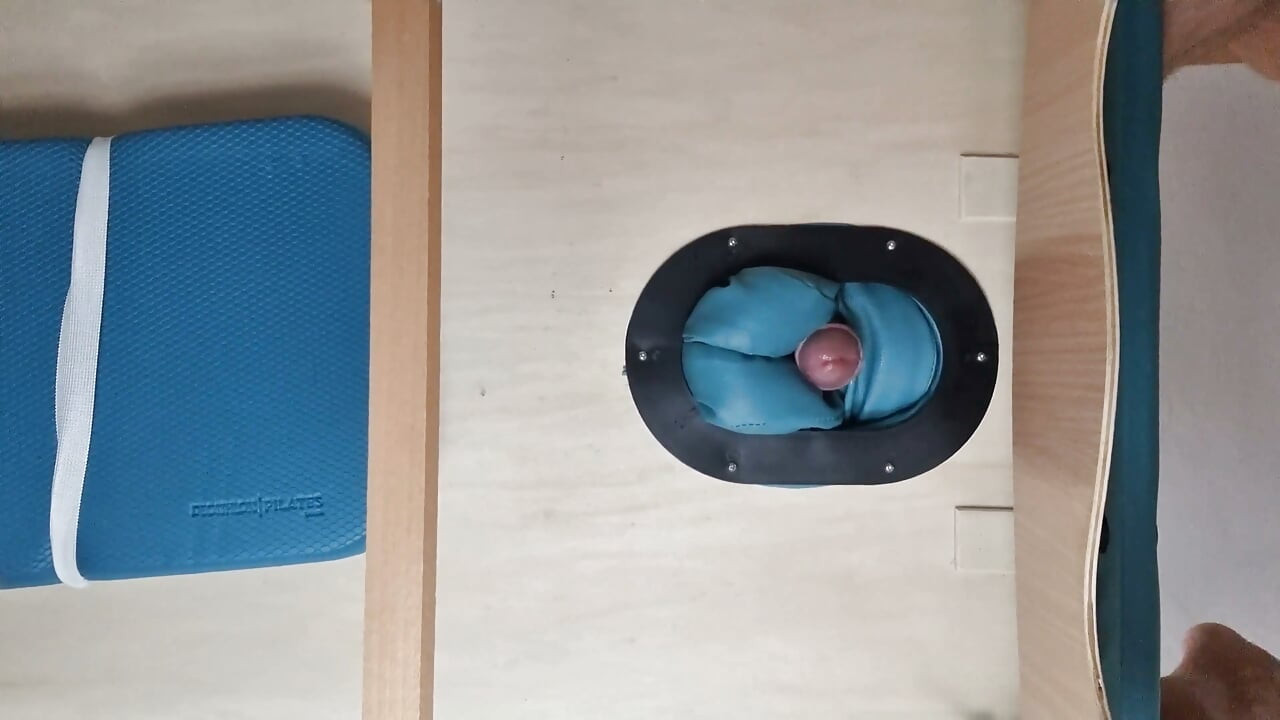 Fucking the Massage Table Below View
