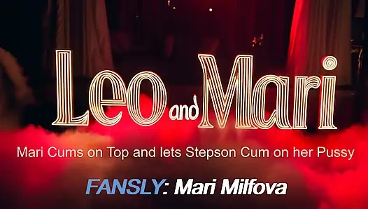Mari Loudly Cums on Top Then He Cums on Her Pink Pussy
