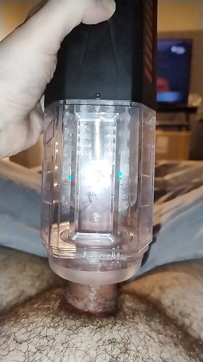 Slow Motion Rough Suck Machine (Portrait View)