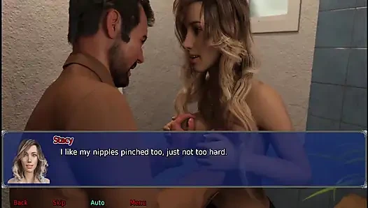 The office wife #20 - A Stranger cum all over Stacy's ass.