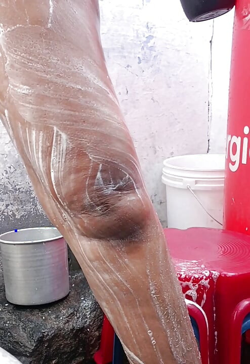 Mi show de baño desnudo