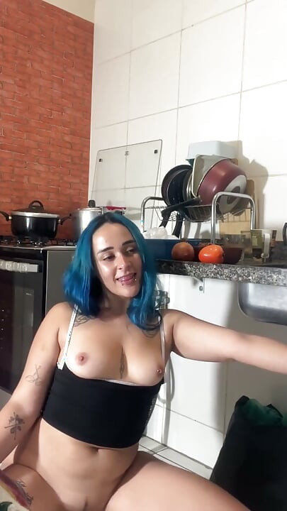 Cooking and Undressing, Feeling Really Good.