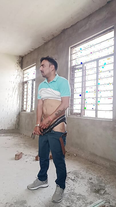 Indian desi police officer get suckiing and shower with neighbour and army officer