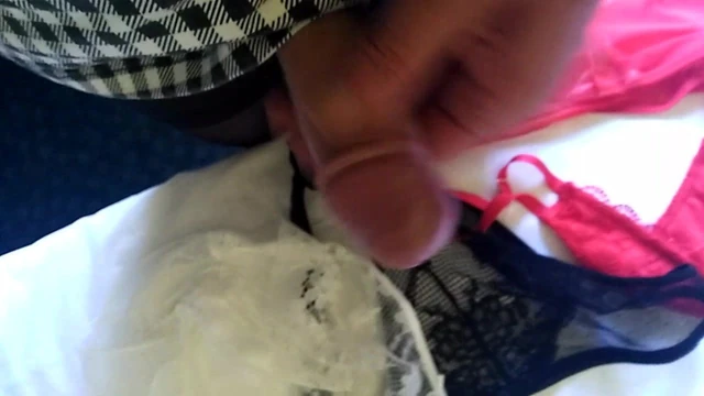 a subtle cum on the panties
