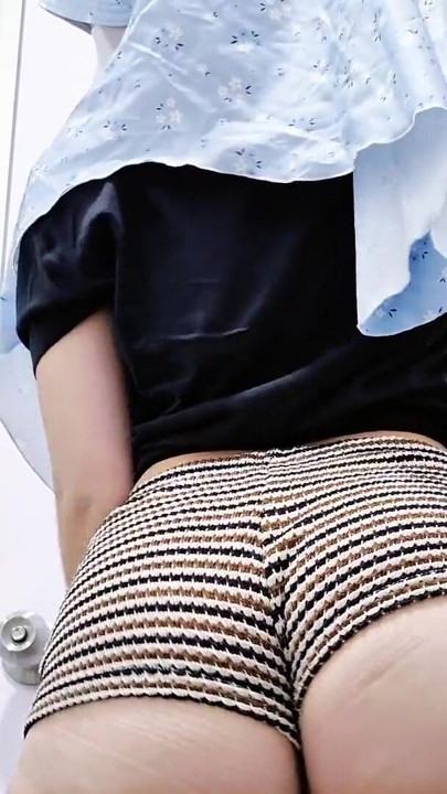 A Malaysian Hijabi Girl In Shorts Showing Off Her Ass | Clip 2