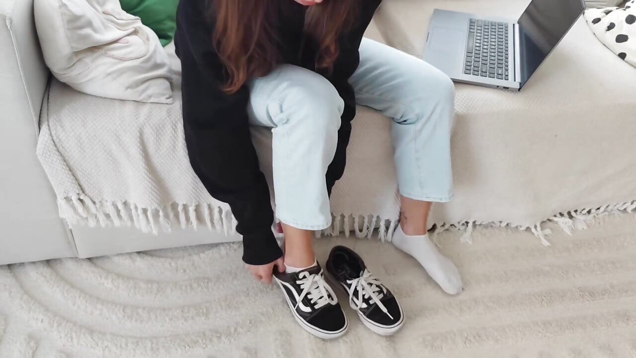 Her Stepfather Punished Her by Fucking Her in All Holes Because She Was Expelled From the University.