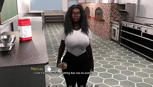Baking with chocolate 13 ladisha udah mulai muasin memekku pakai seragam baru