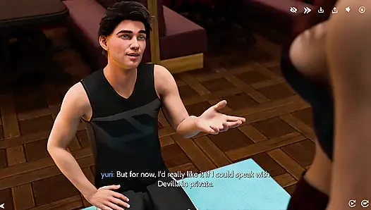 Devilla si cewek seksi 3d dientot habis-habisan di yoga bar sampai toketnya dicrot di dalam