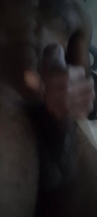 Black Stud masturbates and releases a nut.