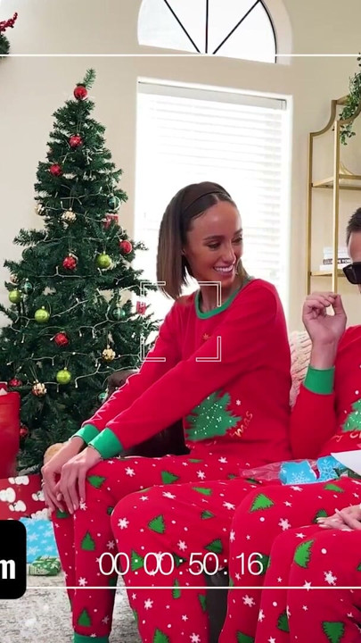 Freeuse Stepdaughter and Wife Team Up to Gift Stepdaddy X-Ray Glasses for Christmas | Clip 1