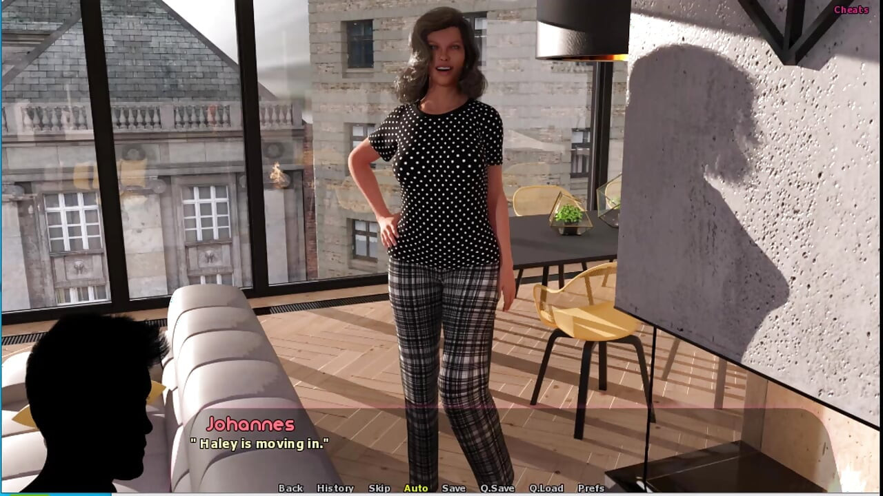 Haley Story #17 - Haley and johannes looked after Adriana's house...Johannes fucked Haley on the dinner table