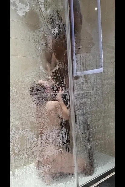 Agzz and Dimitri Shower Scene.