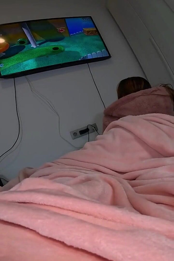 I'm Left Alone with My Husband and He Fucks Me so Hard Until He Fills My Face with Cum