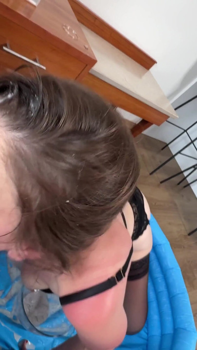 Key moment from "Lick It Clean - Alice Maze Worships My Hole In Full Submission"