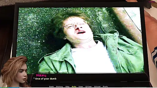 Haley Story # 16 - Haley und Johannes wurden verführerisch beim bowling ... Johannes versohlt Haleys arsch und fickte sie dann