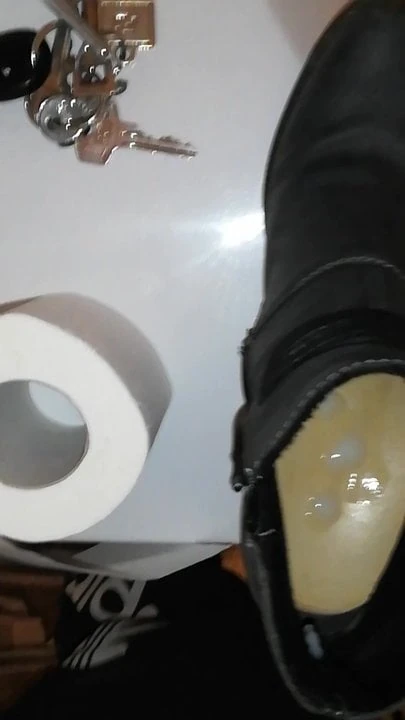 Schuhe von Nachbarn seine Freundin vollgewichst