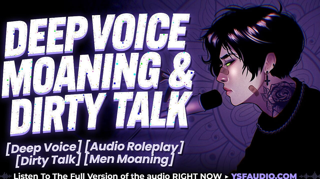 DEEP VOICE MOANING AND WHIMPERING AUDIO
