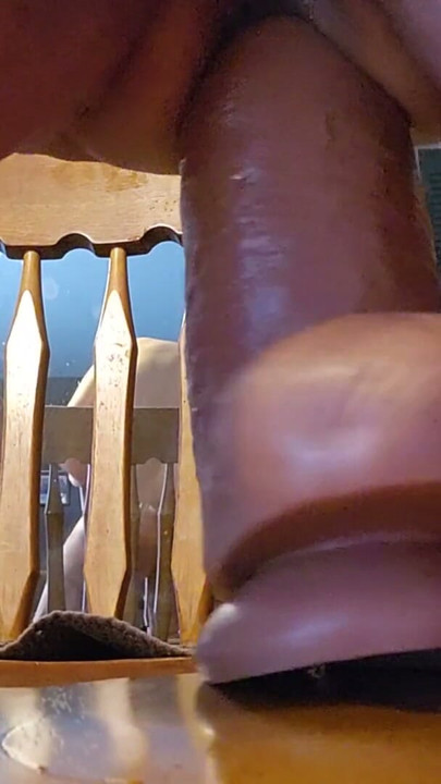 Double Teaming Asspussy With 9.5 Inch Circumference Bullet Plug and 10 Inch Circumference King Cock Dildo | Clip 2