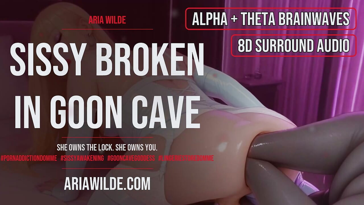Sissy Broken In Goon Cave Femdom Sissy ASMR JOI BINAURAL BRAINWAVES