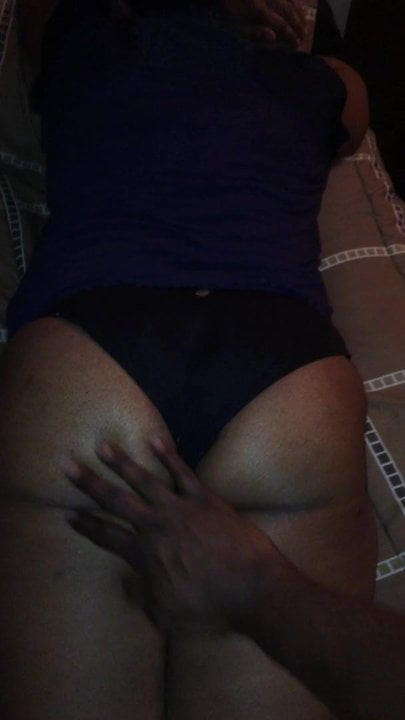 Chocolate milf panties