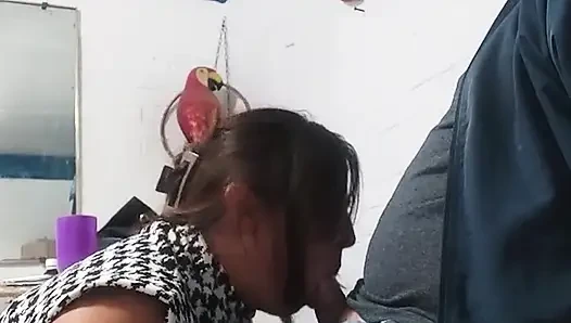 This little slut likes having sex at my mother-in-law's house.