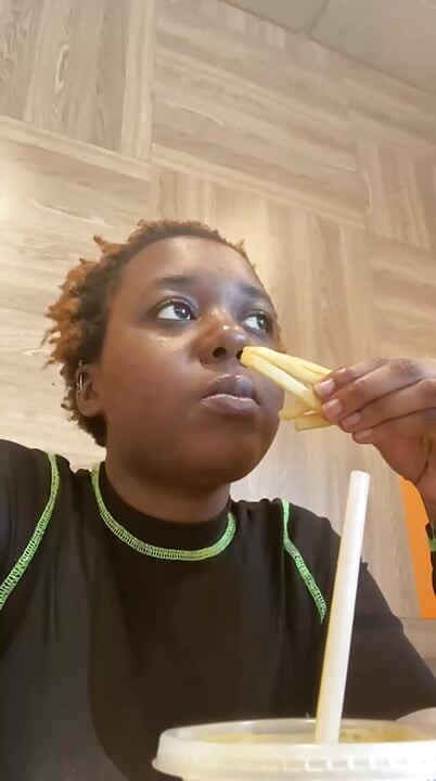 Public McDonald’s Mukbang