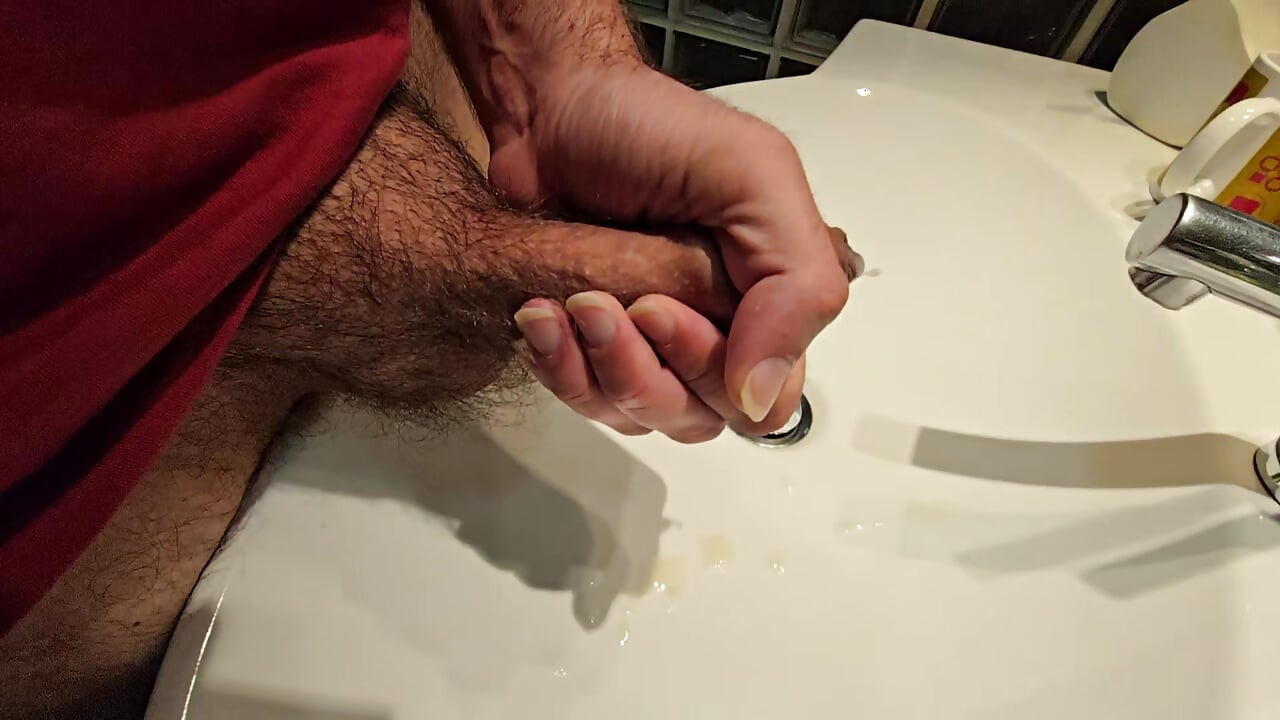 Slow dad cumshot