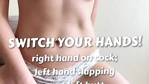 FAST JERK OFF CHALLENGE - VERTICAL VIDEO GOOD FOR CELLPHONE