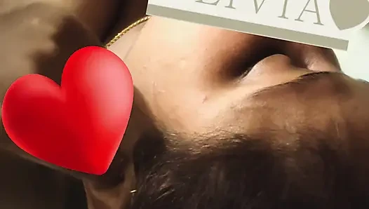 Indian Real Housewife MILF Slave Olivia Deep Throat Blowjob by Master Face Fucked Long Cumshot wet Handjob Hot Bhabi Long Hair