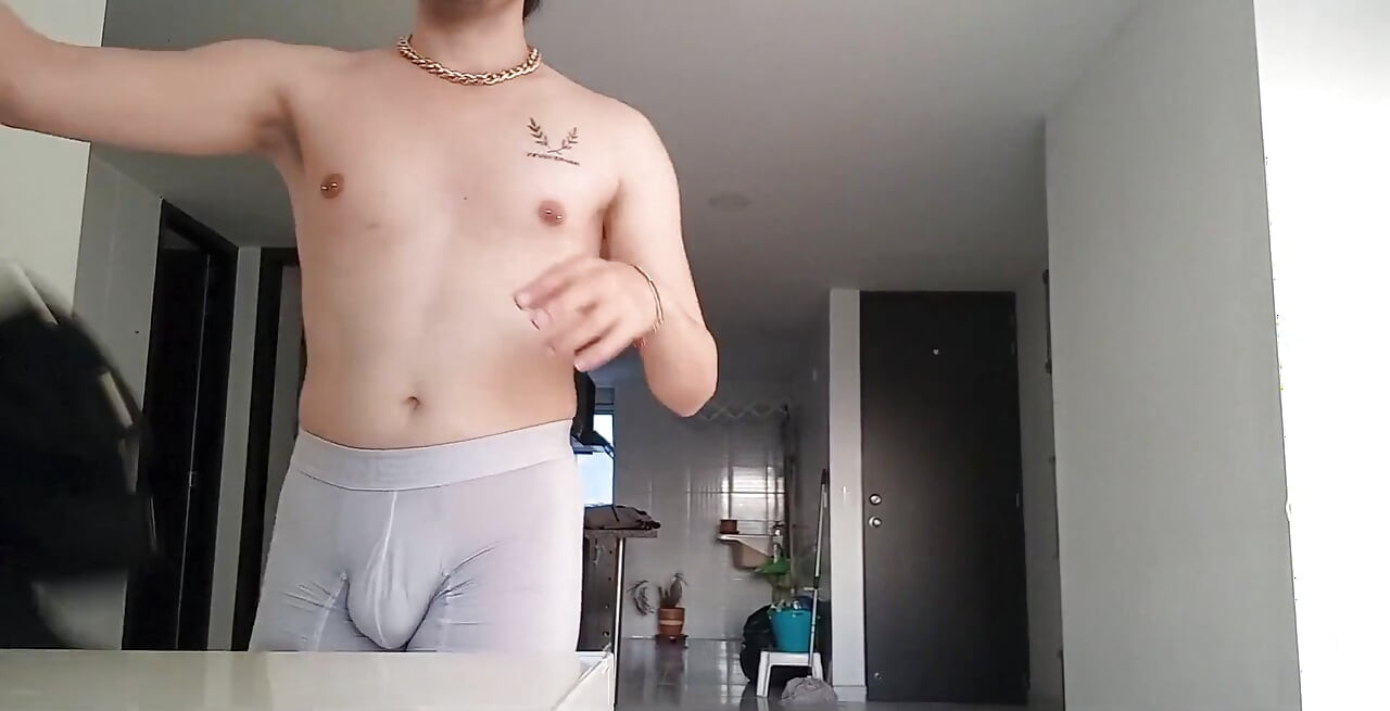 Naked & alone at home 1