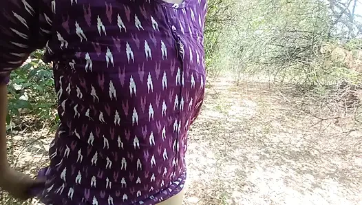 Milk breastfeeding in outdoor forest