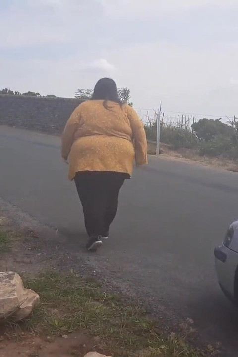 Making my fat body walk at a beauty spot