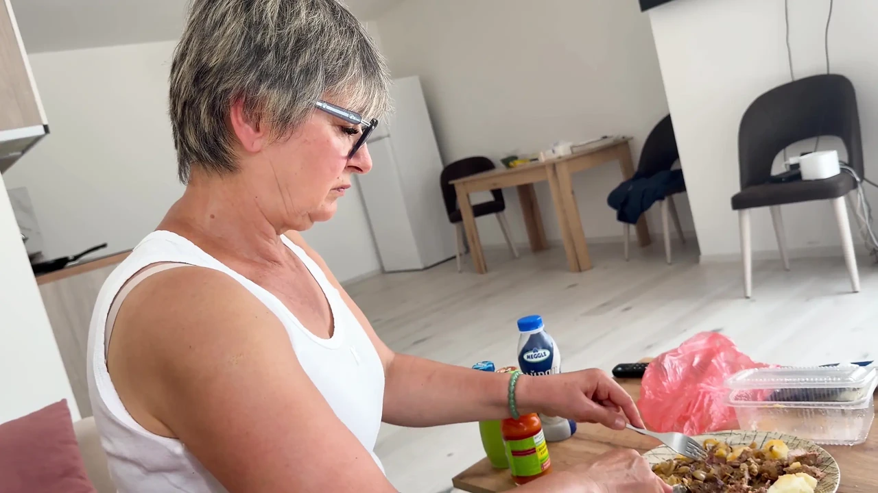 The Anal Granny 15 - Steak & Anal