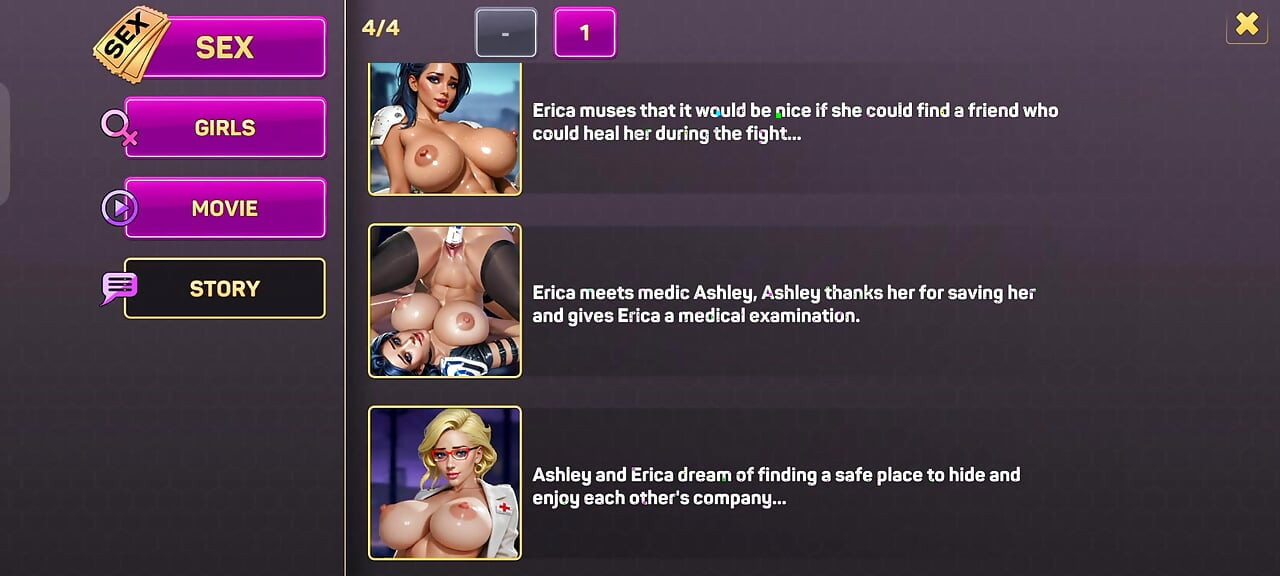 Sexx game play video