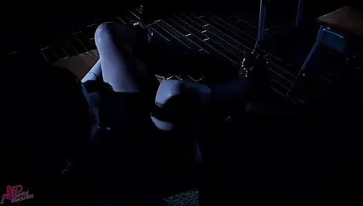 Rainy Night Rendezvous: Kylie's Nylon Surprise