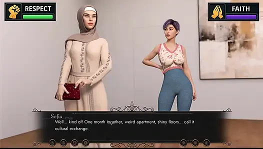Banu на Западе 2 Banu наслаждаться свободой