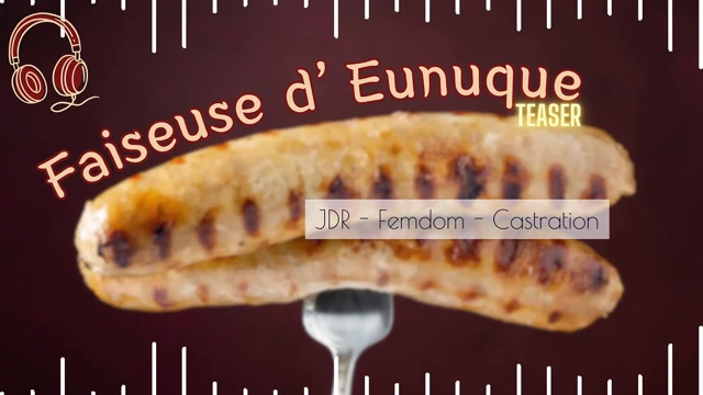 (teaser) Je te coupe la bite - French audio femdom castration